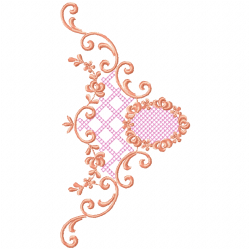 Flowers And Tree Embroidery Design 7